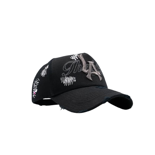 Dandy LA Black Rainbow crystals Hat