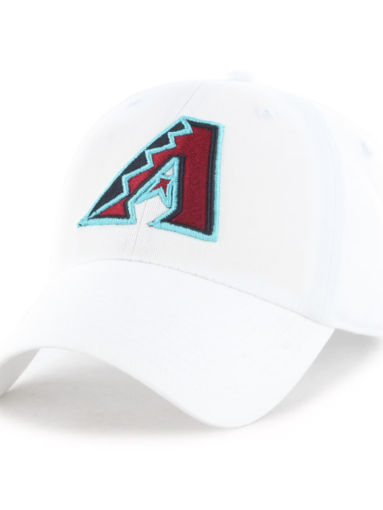 MLB Arizona Diamondbacks Clean Up White Adjustable Hat