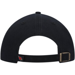 Mens NFL Arizona Cardinals Secondary Clean Up Adjustable Hat Black