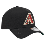 Mens New Era Black Arizona Diamondbacks Adjustable Hat