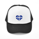 Cafe Press Quebec Heart Adjustable Unisex Printed Trucker Hat