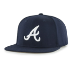 MLB Atlanta Braves Primary Team Color Flat Bill Snap Back Hat
