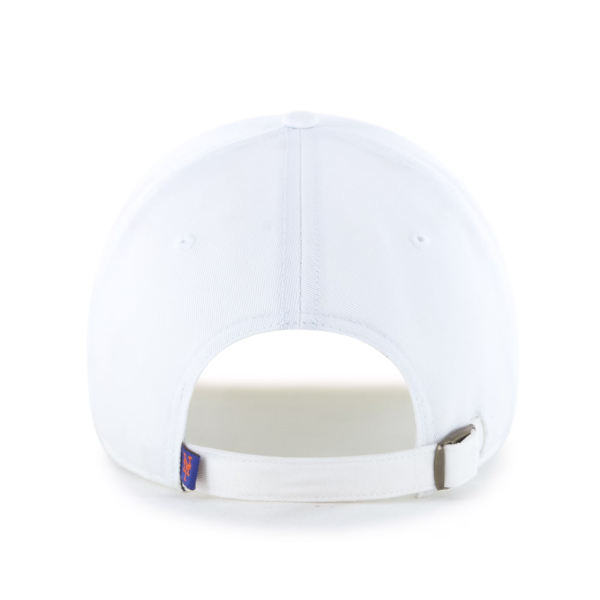 MLB New York Mets Clean Up White Adjustable Hat