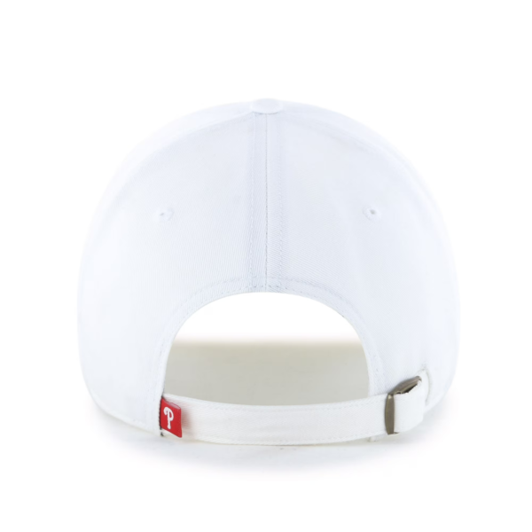 MLB Philadelphia Phillies Clean Up White Adjustable Hat