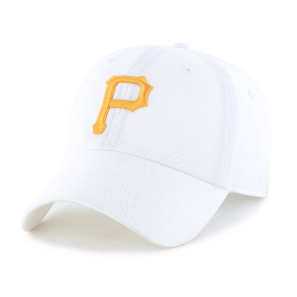 MLB Pittsburgh Pirates Clean Up White Adjustable Hat