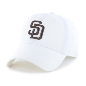 MLB San Diego Padres Cardinals Clean Up White Adjustable Hat