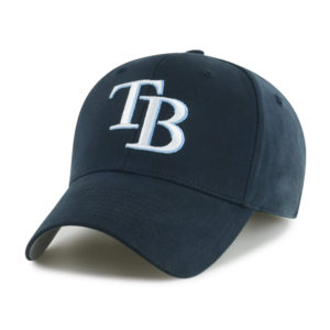 MLB Tampa Bay Rays Primary Color Adjustable Hat
