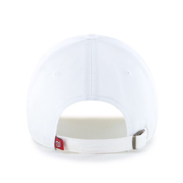 MLB Washington Nationals Clean Up White Adjustable Hat