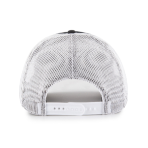 Men 47 Black White Dallas Stars Logo Trucker Adjustable Hat