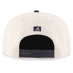 Men 47 Natural Atlanta Braves Payson Captain Adjustable Hat