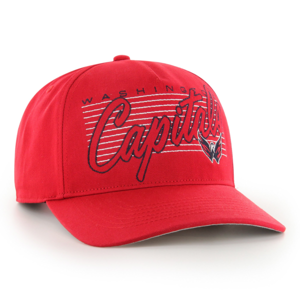 Men 47 Red Washington Capitals Marquee Hitch Snapback Hat