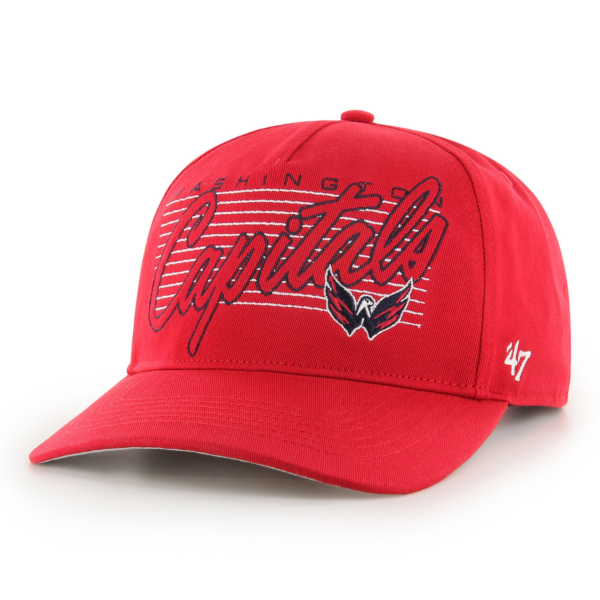 Men 47 Red Washington Capitals Marquee Hitch Snapback Hat