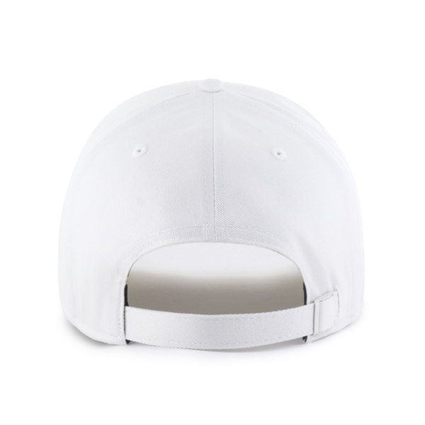 Men 47 White Atlanta Braves Foundational Pinch Offside Adjustable Hat