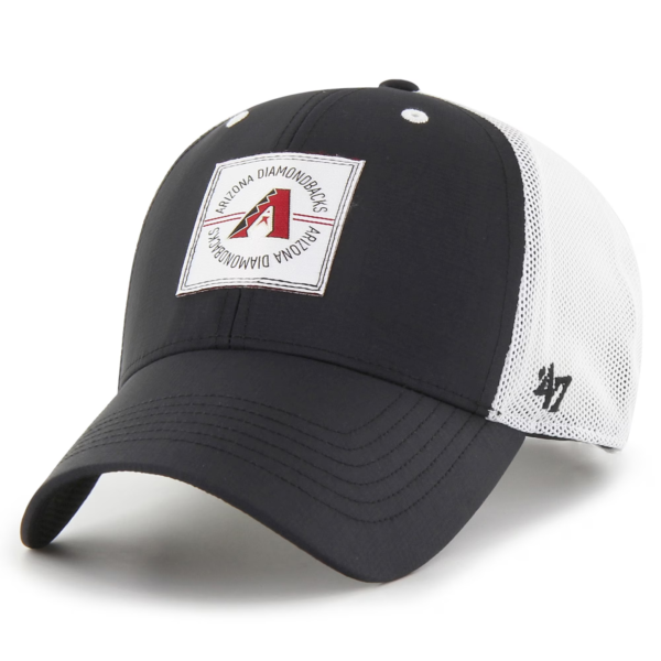 Men Black Arizona Diamondbacks Disburse MVP Trucker Adjustable Hat