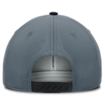 Men Fanatics Black Charcoal Utah Mammoth Alternate Logo Adjustable Hat