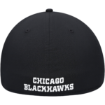 Men Fanatics Black Chicago Blackhawks Core Primary Logo Flex Hat