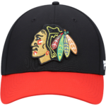 Men Fanatics Black Chicago Blackhawks Core Primary Logo Flex Hat