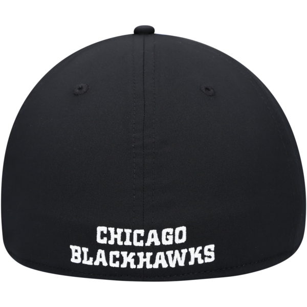 Men Fanatics Black Chicago Blackhawks Core Primary Logo Flex Hat