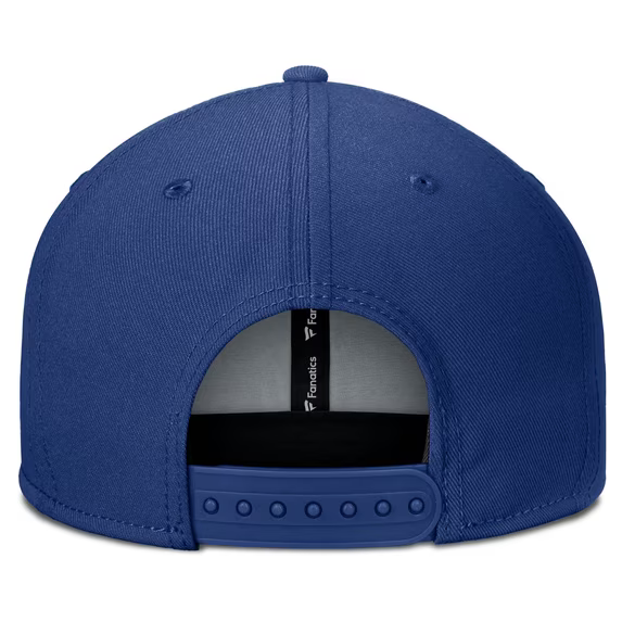Men Fanatics Blue Tampa Bay Lightning Fundamental Gino Stack Snapback Hat