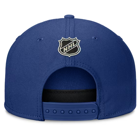 Men Fanatics Blue Toronto Maple Leafs Authentic Pro Rink Team Code Snapback Hat