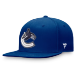 Men Fanatics Blue Vancouver Canucks Primary Logo Snapback Hat