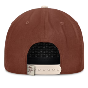 Men Fanatics Brown Cream Pittsburgh Penguins Reminisce Vintage Adjustable-Hat