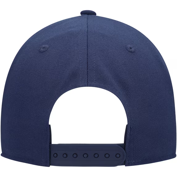 Men Fanatics Deep Sea Blue Seattle Kraken Primary Logo Snapback Hat