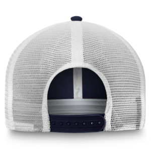 Men Fanatics Navy White Colorado Avalanche Core Primary Logo Trucker Adjustable Hat