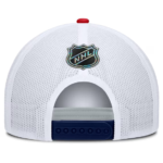 Men Fanatics Navy White New York Rangers Authentic Pro Rink Adjustable Hat