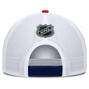 Men Fanatics Navy White New York Rangers Authentic Pro Rink Adjustable Hat