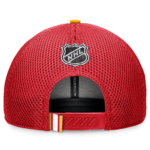 Men Fanatics Red Calgary Flames NHL Draft On Stage Trucker Adjustable Hat