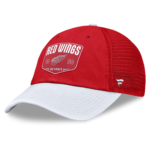 Men Fanatics Red Detroit Red Wings Fundamental One-Time Trucker Adjustable Hat