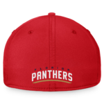 Men Fanatics Red Florida Panthers Core Primary Logo Flex Hat