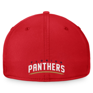 Men Fanatics Red Florida Panthers Core Primary Logo Flex Hat