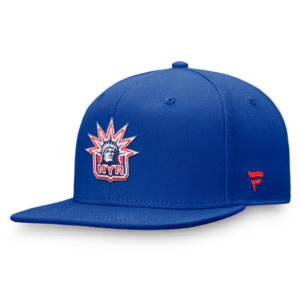 Men Fanatics Royal New York Rangers Team Logo Fitted Hat