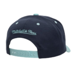 Men Mitchell Ness Black Seattle Kraken All In 2.0 Pro Crown Adjustable Hat