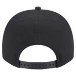 Men New Era Black Atlanta Braves Chainstitch  Snapback Hat
