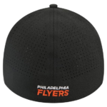Men New Era Black Philadelphia Flyers Perforated Flex Hat