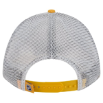Men New Era Gold Navy Nashville Predators Adjustable Trucker Hat