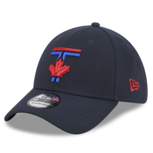 Men New Era Navy Toronto Blue Jays 2024 City Connect Flex Hat