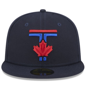 Men New Era Navy Toronto Blue Jays City Connect Fitted Hat