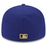 Men New Era Royal Texas Rangers Gold Collection Low Profile Fitted Hat