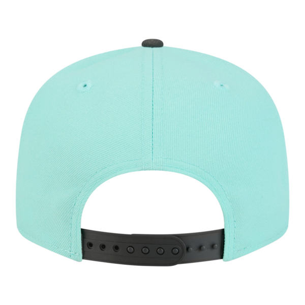 Men New Era Turquoise Charcoal New Jersey Devils Snapback Hat