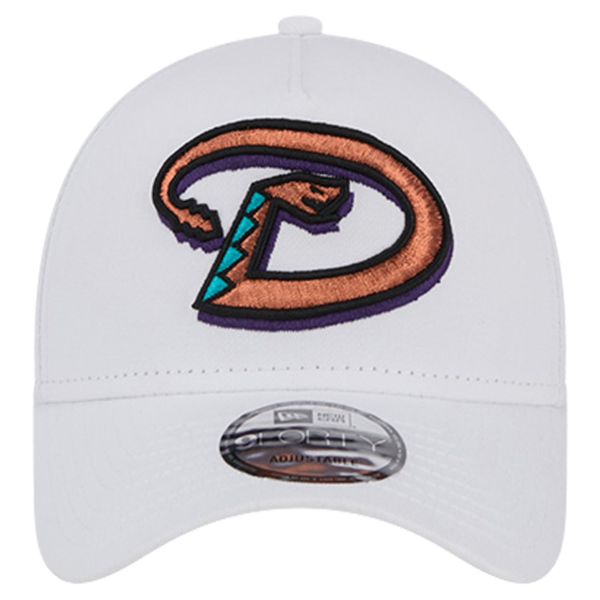 Men New Era White Arizona Diamondbacks Adjustable Hat