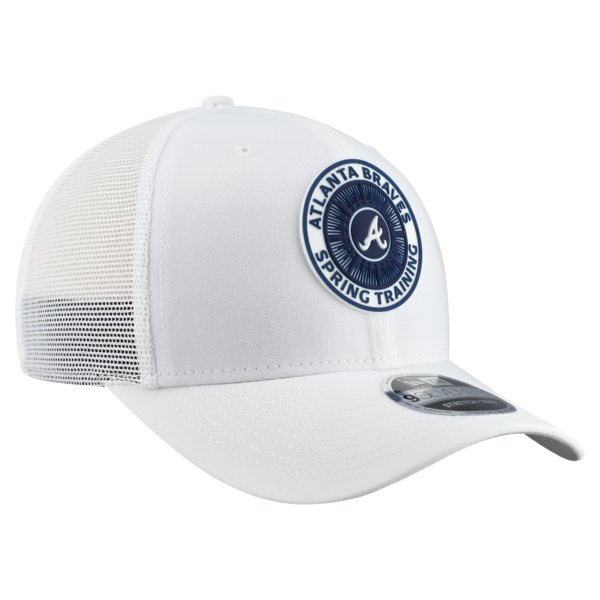 Men New Era White Atlanta Braves 2026 Spring Training Fan Pack Trucker Hat