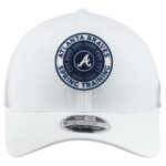 Men New Era White Atlanta Braves 2026 Spring Training Fan Pack Trucker Hat