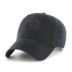 Men's '47 Black Indiana Pacers Primary Logo Clean Up Adjustable Hat