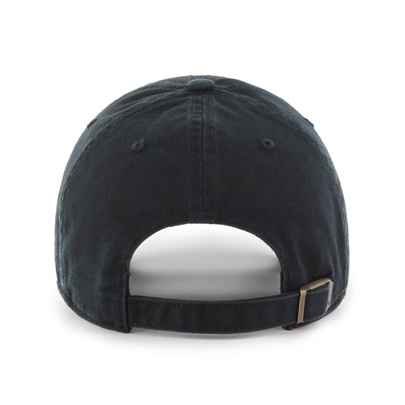 Men's '47 Black Indiana Pacers Primary Logo Clean Up Adjustable Hat