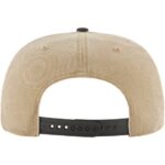 Men's '47 Khaki/Black Brooklyn Nets Chilmark Captain Snapback Hat