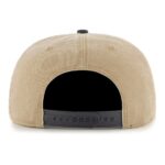Men's '47 KhakiNavy Memphis Grizzlies Chilmark Captain Snapback Hat
